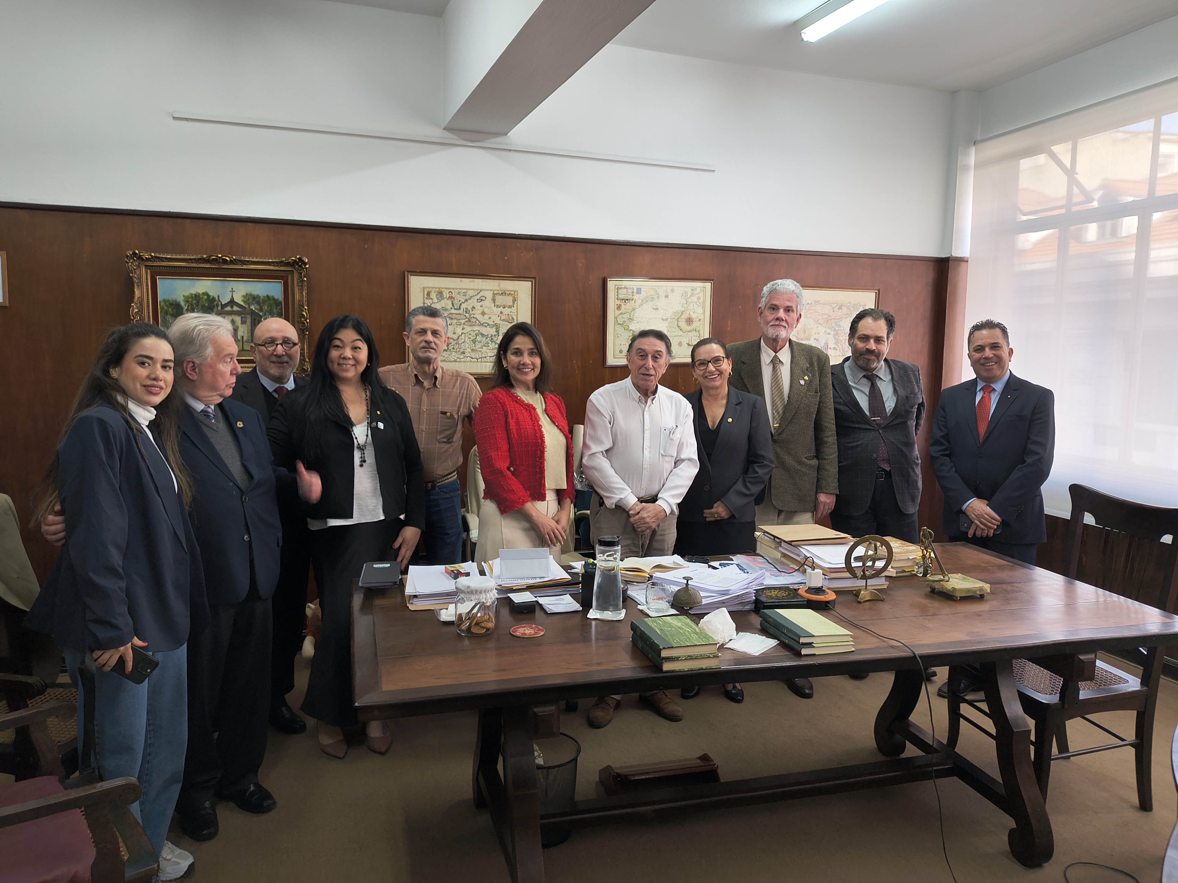 Reunião da comissão no IHGSP